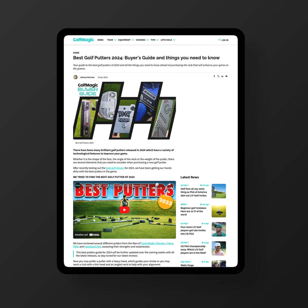 artikel golfmagic maker putter review feb