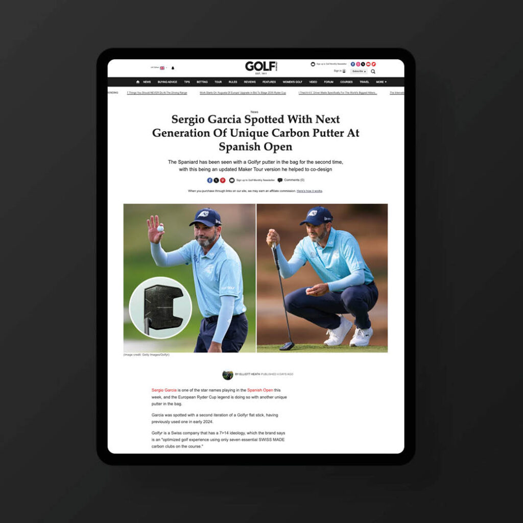 Garcia Golf Monthly